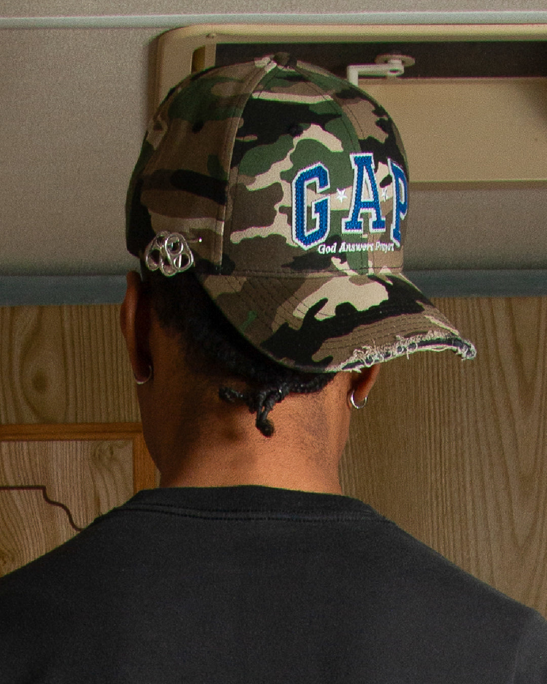 Prngrphy – Camo "G*A*P" Hat