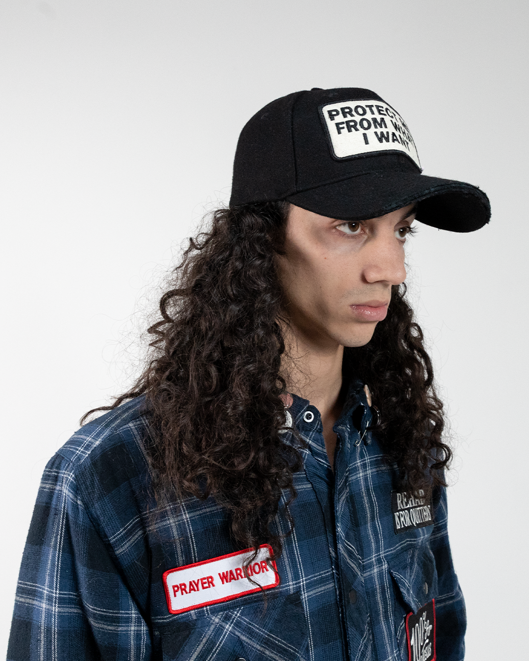 Prngrphy - "PROTECT ME" Wool Cap