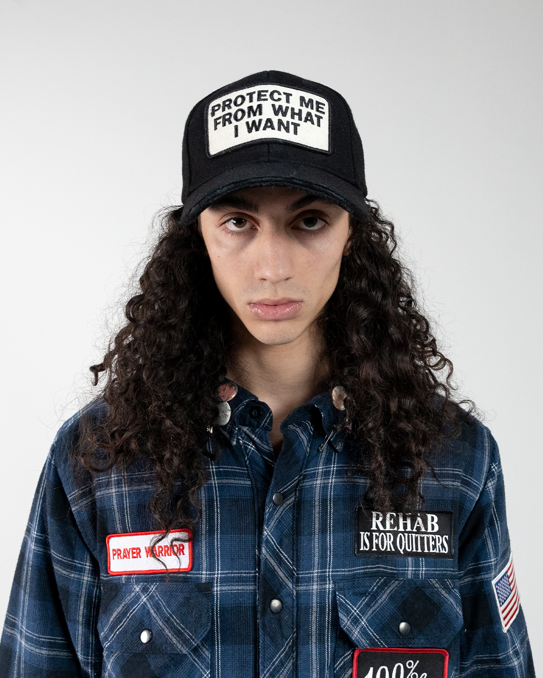 Prngrphy - "PROTECT ME" Wool Cap