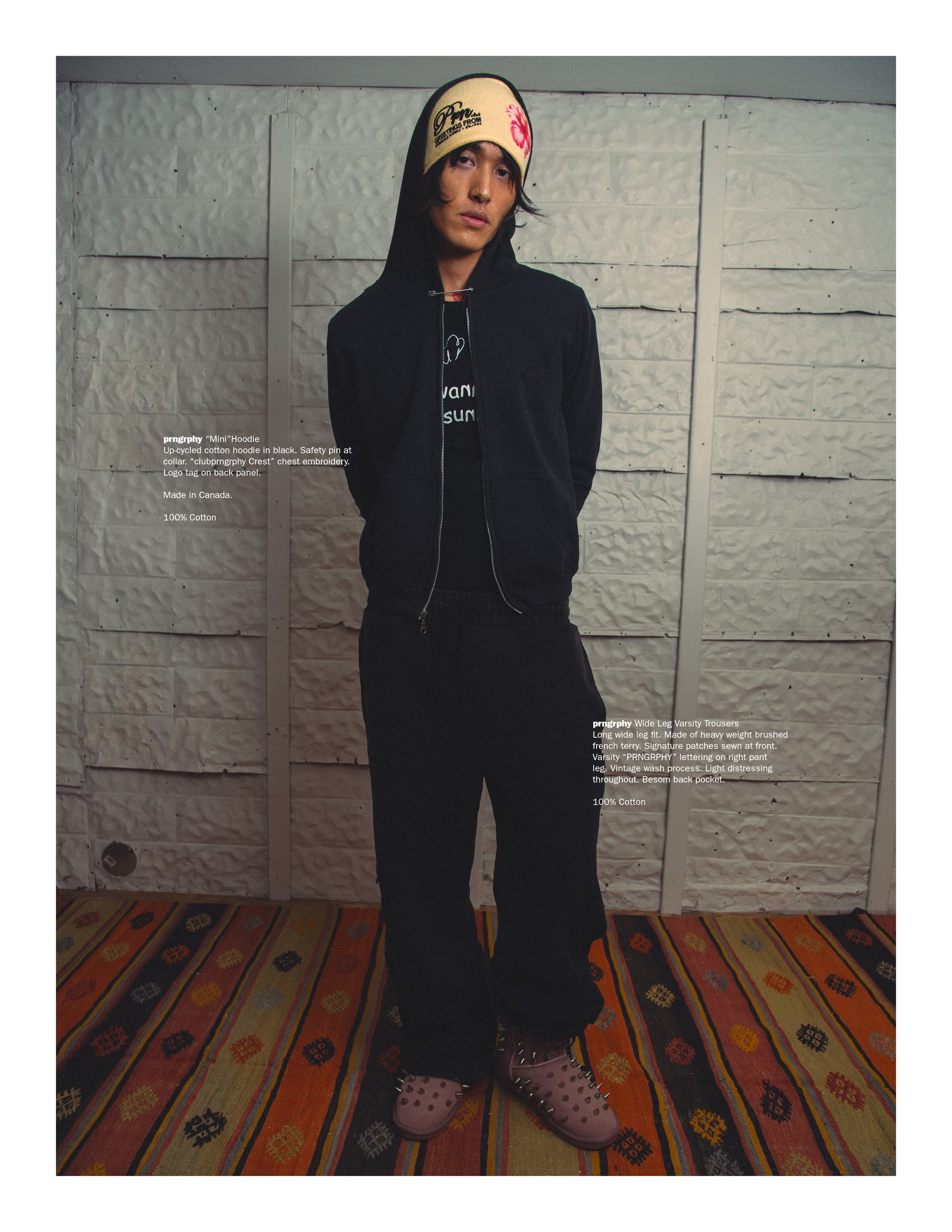 Prngrphy - "Mini" Hoodie Black S