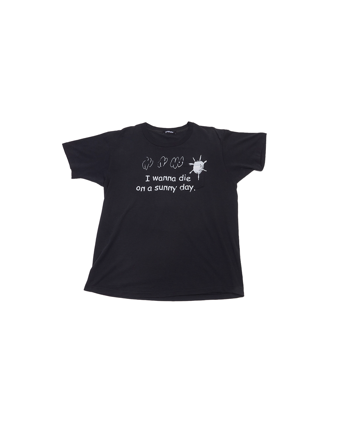Prngrphy – “I Wanna Die” Pocket Tee M