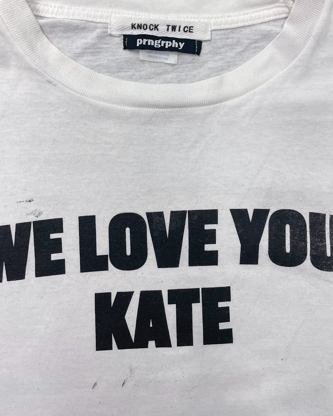 "WE LOVE YOU KATE" T-Shirt
