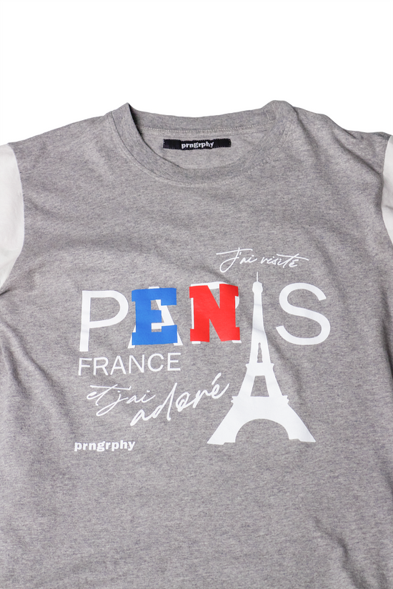 Prngrphy – "PEN!S France" 3some Tee