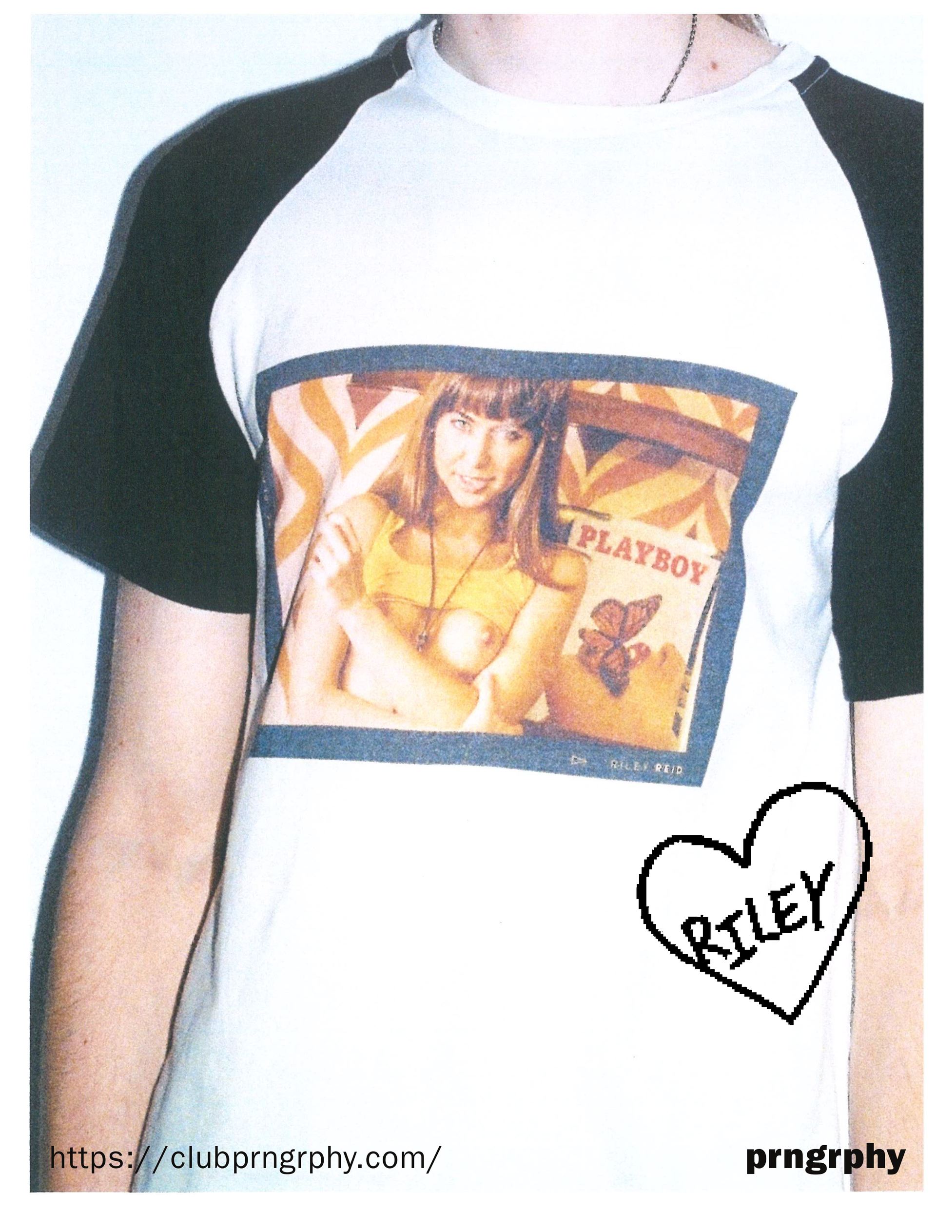 Prngrphy – "Riley <3" 3some Tee