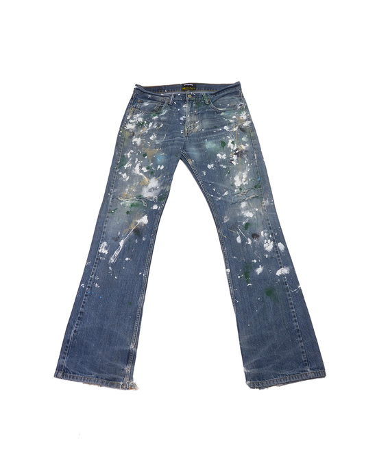 Prngrphy - Leopard Patch Denim 34