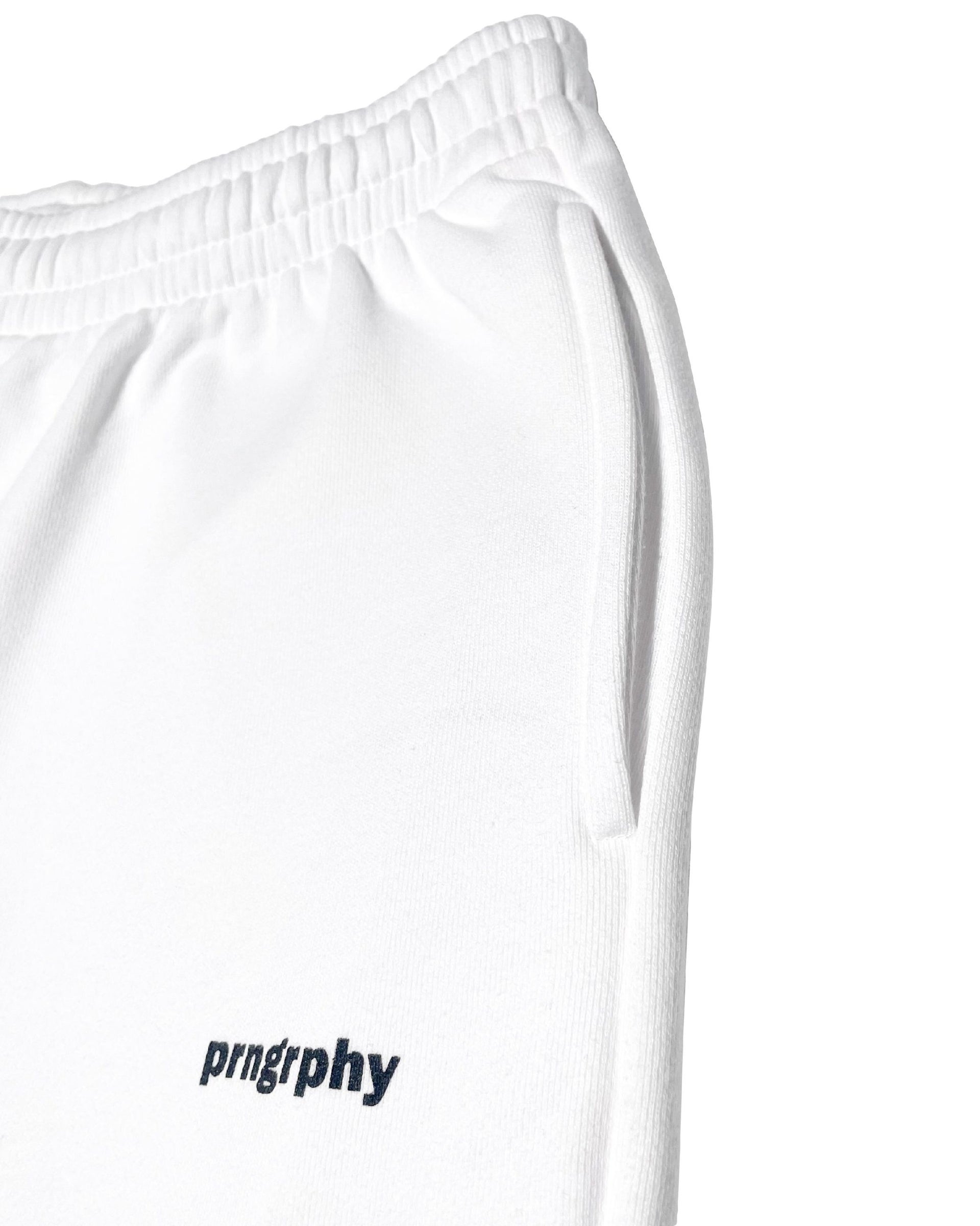 Prngrphy Logo Jogger Lounge Pants White